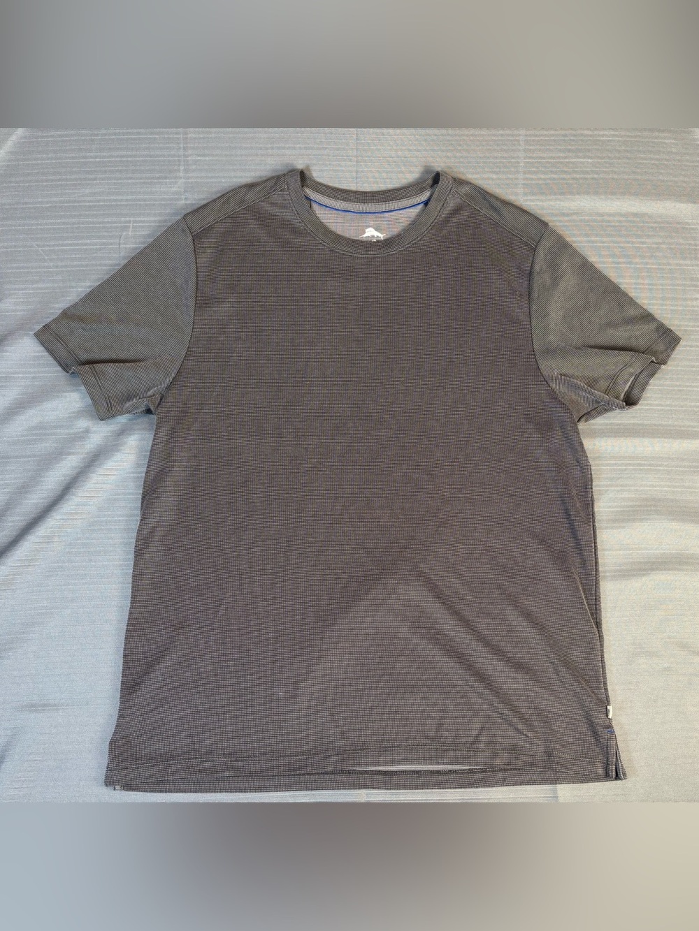 Tommy Bahama Performance T Shirt Mens Large Gray Modal Blend Crew Neck